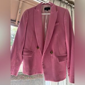 Pink J Crew Blazer